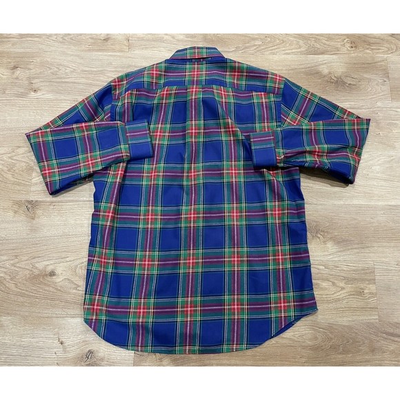 Vineyard Vines Performance Classic Fit Murray Button Down Shirt Mens Large Plaid - Picture 7 of 7